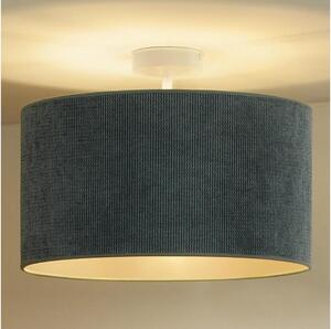 Duolla - Lampadario a plafone CORDUROY 1xE27/15W/230V diametro 40 cm azzurro