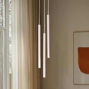 Lampada a sospensione Sopel 3 SIGMA, dimmerabile, Crema / Ambra, Soggiorno / Sala da pranzo, Metallo, Moderno, Lampada a sospensione