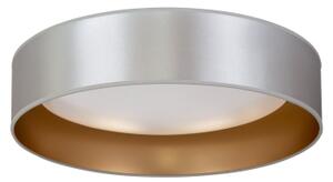 Duolla - Plafoniera LED ROLLER LED/24W/230V diametro 45 cm argento/oro