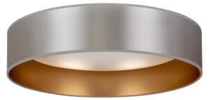 Duolla - Plafoniera LED ROLLER LED/24W/230V diametro 45 cm argento/oro