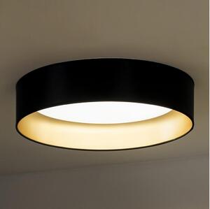 Duolla - Plafoniera LED ROLLER LED/24W/230V diametro 45 cm nero/oro