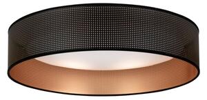 Duolla - Plafoniera LED ROLLER LED/24W/230V diametro 45 cm nero/rame