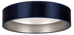 Duolla - Plafoniera LED ROLLER LED/24W/230V diametro 45 cm blu/argento