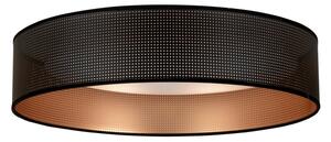 Duolla - Plafoniera LED ROLLER LED/24W/230V diametro 45 cm nero/rame
