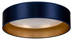 Duolla - Plafoniera LED ROLLER LED/24W/230V diametro 45 cm blu/oro