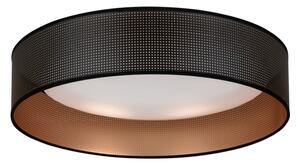 Duolla - Plafoniera LED ROLLER LED/24W/230V diametro 45 cm nero/rame