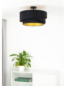 Duolla - Lampadario a plafone KOBO 1xE27/15W/230V diametro 45 cm nero