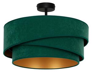 Duolla - Lampadario a plafone KOBO 1xE27/15W/230V diametro 45 cm verde