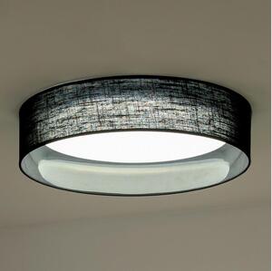 Duolla - Plafoniera LED ROLLER LED/24W/230V diametro 45 cm nero