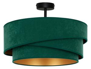 Duolla - Lampadario a plafone KOBO 1xE27/15W/230V diametro 45 cm verde