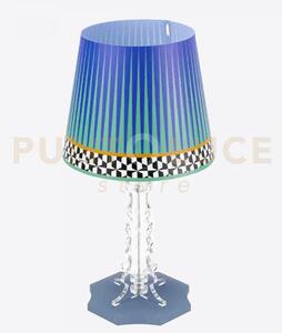 Lampada da tavolo piccola brighella 1 luce attacco e14 disegno ethnic