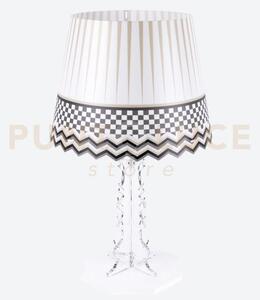 Lampada da tavolo grande brighella 1 luce attacco e27 disegno basic