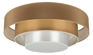 Duolla - Plafoniera LED LUNETA LED/26W/230V diametro 60 cm 4000K marrone/oro