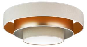 Duolla - Plafoniera LED LUNETA LED/26W/230V diametro 60 cm 4000K color crema/oro
