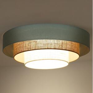 Duolla-Plafoniera LED LUNETA LED/26W/230V diametro 60 cm 4000K turchese/beige