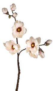 Magnolia con 9 Fiori Artificiali Altezza 106 cm