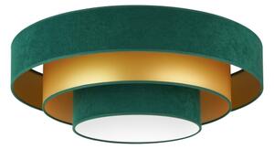 Duolla - Plafoniera LED LUNETA LED/26W/230V diametro 60 cm 4000K verde/oro