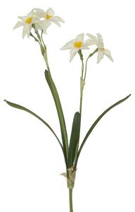 2 Narciso Artificiale con 6 fiori Altezza 70 cm Giallo