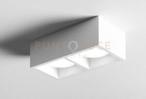 Mylasa soffitto o parete 2 luci cubotto lm attacco gx53 l.21x11cm