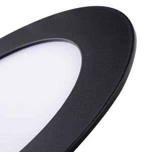 Kanlux 33562 - Faretto LED da incasso per bagno ROUNDA LED/6W/230V IP44 nero