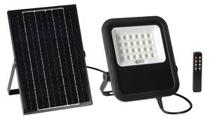 Kanlux 36606 - Proiettore LED con pannello solare e sensore 10W/10000 mAh 3,2V IP65 +RC