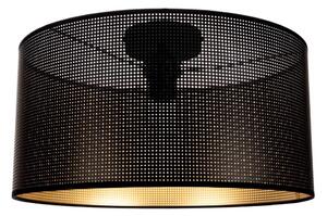 Plafoniera ALDO 1xE27/60W/230V diametro 40 cm nero