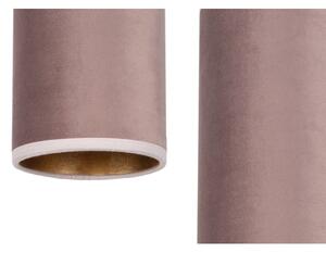 Lampadario a cavo AVALO 2xE27/60W/230V rosa/rame