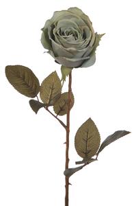 4 Rose Artificiali Kaia Altezza 63 cm Verde