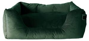 Kentucky Dogwear Letto per cani in velluto Cuscino per cani Cestino per cani in velluto abete verde S (60 x 40 cm)