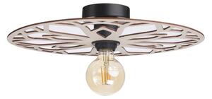 Lampadario a plafone FALCO 1xE27/60W/230V diametro 40 cm beige