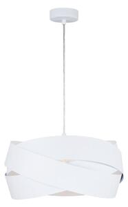 Zuma Line 1113 - Lampadario a sospensione con filo TORNADO 1xE27/40W/230V bianco