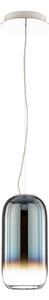 Lampada a sospensione Artemide, Gople Mini, dimmerabile, Blu, Soggiorno, Vetro, Design
