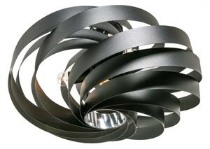 Zuma Line 1131 - Lampadario a sospensione con supporto rigido VENTO 4xE27/40W/230V nero
