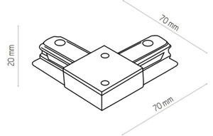 Zuma Line 3045 - Faretto per sistema a binario REFLEKTOR 8xGU10/10W/230V