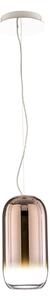 Lampada a sospensione Artemide, Gople Mini, dimmerabile, Rame, Soggiorno, Vetro, Design