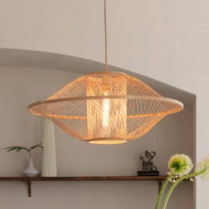 Good & Mojo Lampada a sospensione Maui, dimmerabile, Legno chiaro, Soggiorno / Sala da pranzo, bambù, Design, Lampada a sospensione