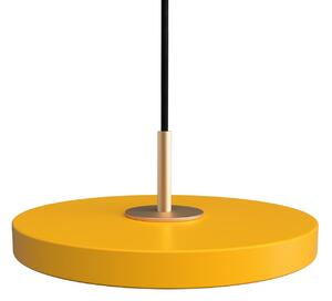 Lampada a sospensione UMAGE, Asteria Micro V2, dimmerabile, Giallo, Soggiorno, Metallo, Scandinavo