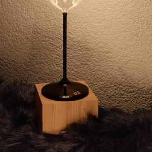 SEGULA Lampada da tavolo Cozy, Legno chiaro, Soggiorno / Sala da pranzo, Legno, Lampada da tavolo