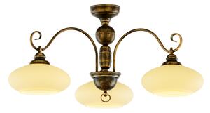Jupiter 397 - BO-3 PL - Lampadario fisso BOLERO 3xE27/60W