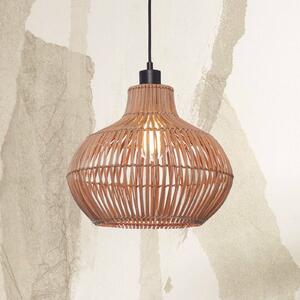 Good & Mojo Lampada a sospensione Kalahari, dimmerabile, Legno chiaro, Soggiorno / Sala da pranzo, Legno, Design, Lampada a sospensione