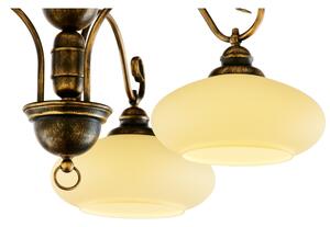 Jupiter 397 - BO-3 PL - Lampadario fisso BOLERO 3xE27/60W