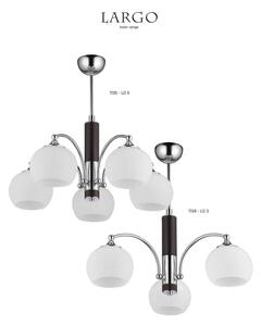 Jupiter 1134 - LO 3 - Lampada a sospensione LARGO 3xE27/60W/230V