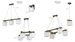 Jupiter 1093 - PO4 - Lampadario a sospensione POLA 4xE27/60W/230V