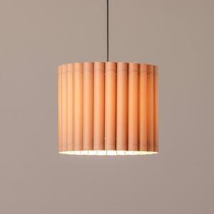 Lampada a sospensione Aria Duolla, dimmerabile, Marrone / Ruggine, Soggiorno / Sala da pranzo, Tessuto / Stoffa / Seta, Lampada a sospensione