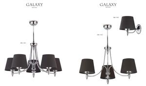 Jupiter 1255 - GX 5 - Lampadario a sospensione con supporto rigido GALAXY 5xE27/60W/230V