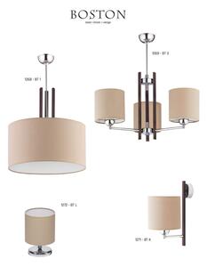 JUPITER 1272-BTL - Lampada da tavolo BOSTON 1xE27/60W