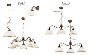 Jupiter 1177 - XS 5 - Lampada a sospensione XSARA 5xE27/60W/230V