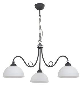 Jupiter 1490 - Lampadario a sospensione con catena SAGA 3xE27/60W/230V