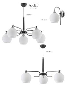 Jupiter 1401 - AX 3 G - Lampadario a sospensione con supporto rigido AXEL 3xE27/60W/230V