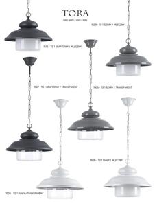 Jupiter 1506 - Lampadario a sospensione con catena TORA 1xE27/60W/230V